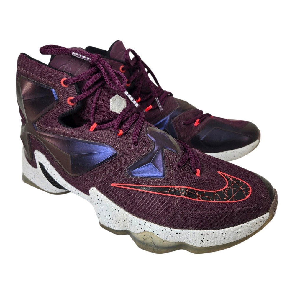 Nike Labron James 13 Mulberry Purple Mens US 12 Shoes Style Code 807219-500